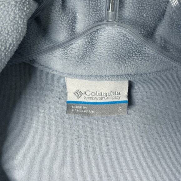 Columbia Women's Lake Aloha Half Zip Fleece Pullover Sweater S Blue Lightweight - Picture 5 of 6